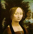Portrait of Ginevra Benci by Leonardo da Vinci